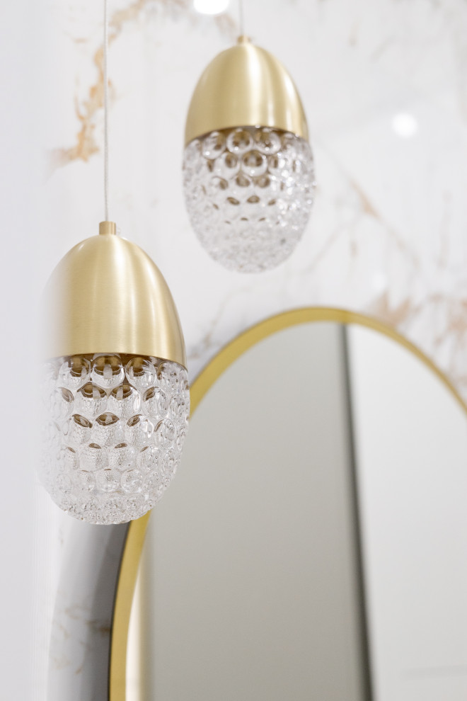 Квартира-студия 28м2 в городе Сочи или "50оттенков золота"