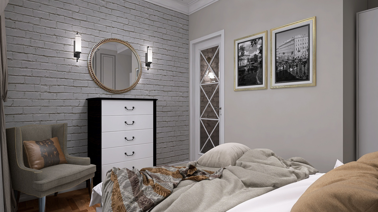 Обложка проекта: Квартира в старом фонде