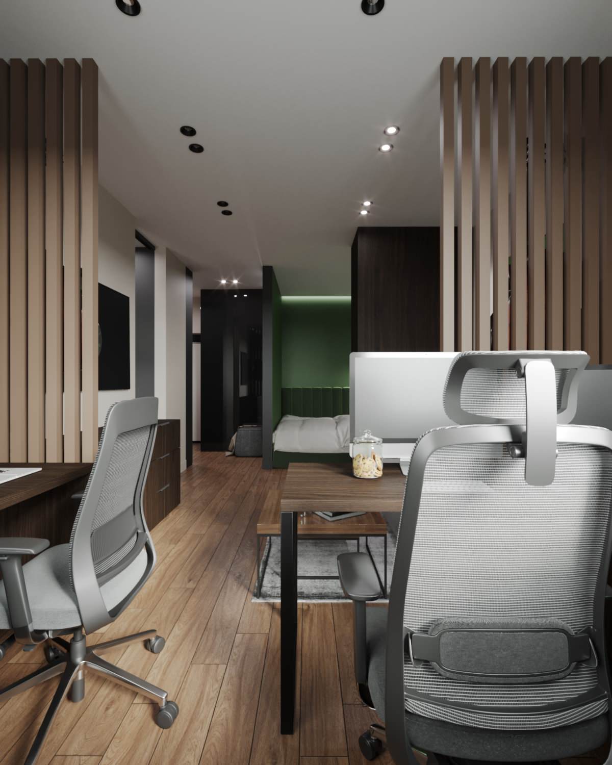 Однокомнатная квартира со сложной планировкой