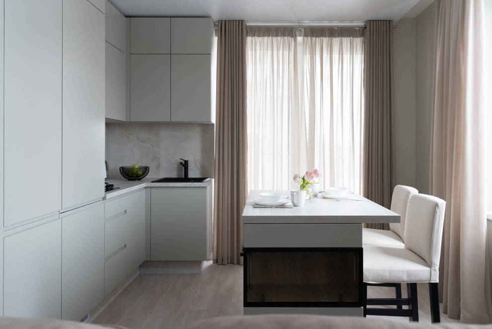 Мебель в едином стиле для однокомнатной квартиры в Светлогорске