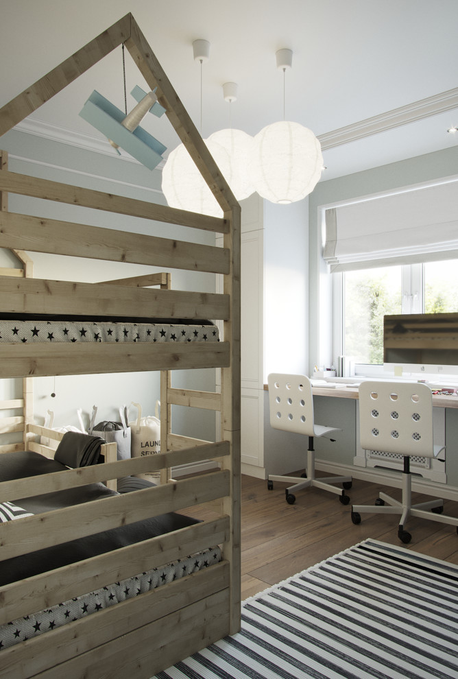 Проект квартиры в скандинавском стиле для молодой семьи