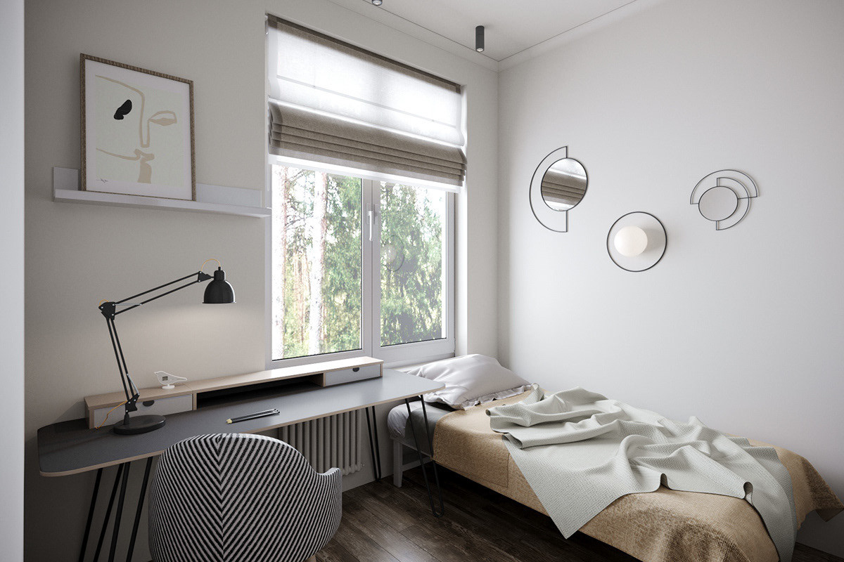 Обложка проекта: Дизайн-проект таунхауса Раздоры 90 м2 (Современный стиль)