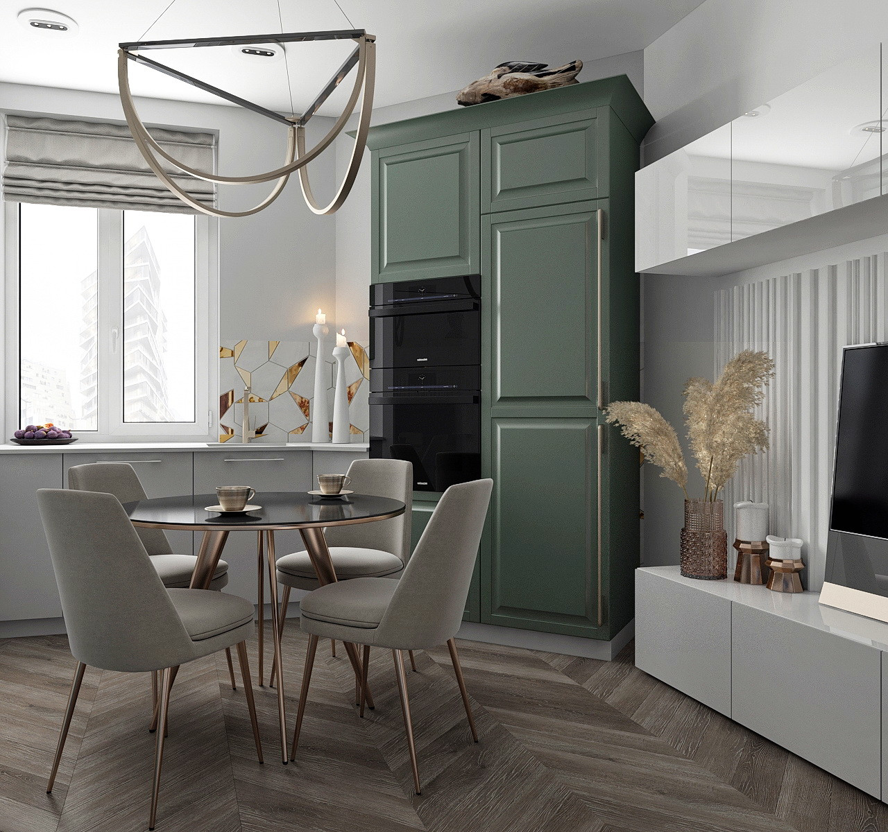 Уютная эклектика малого пространства