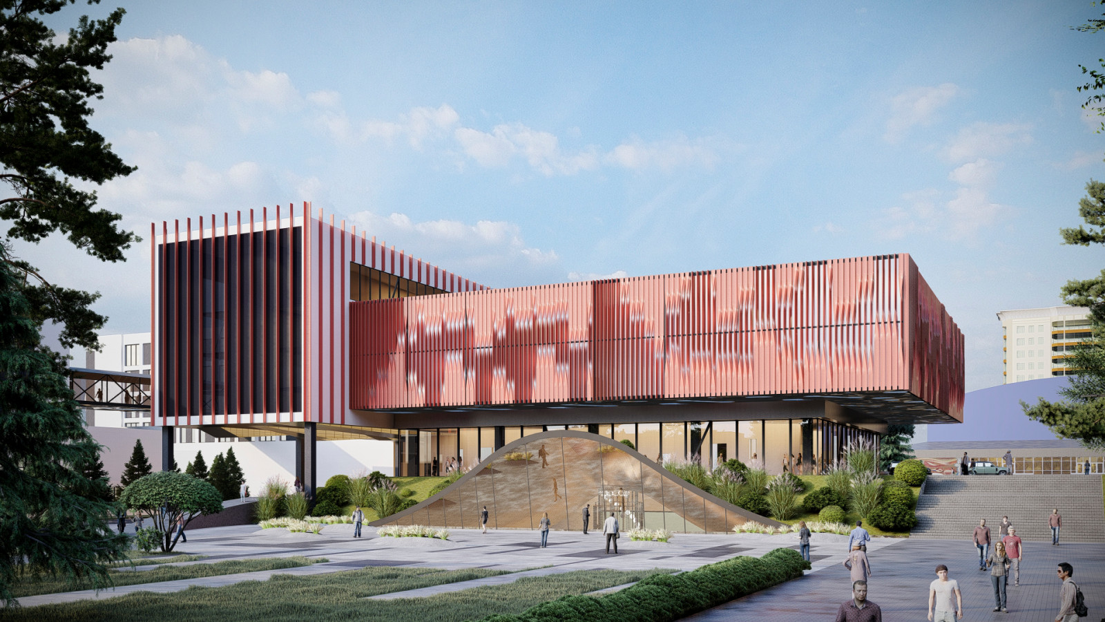 Концептуальный проект учебного корпуса Алтайского Государственного Университета