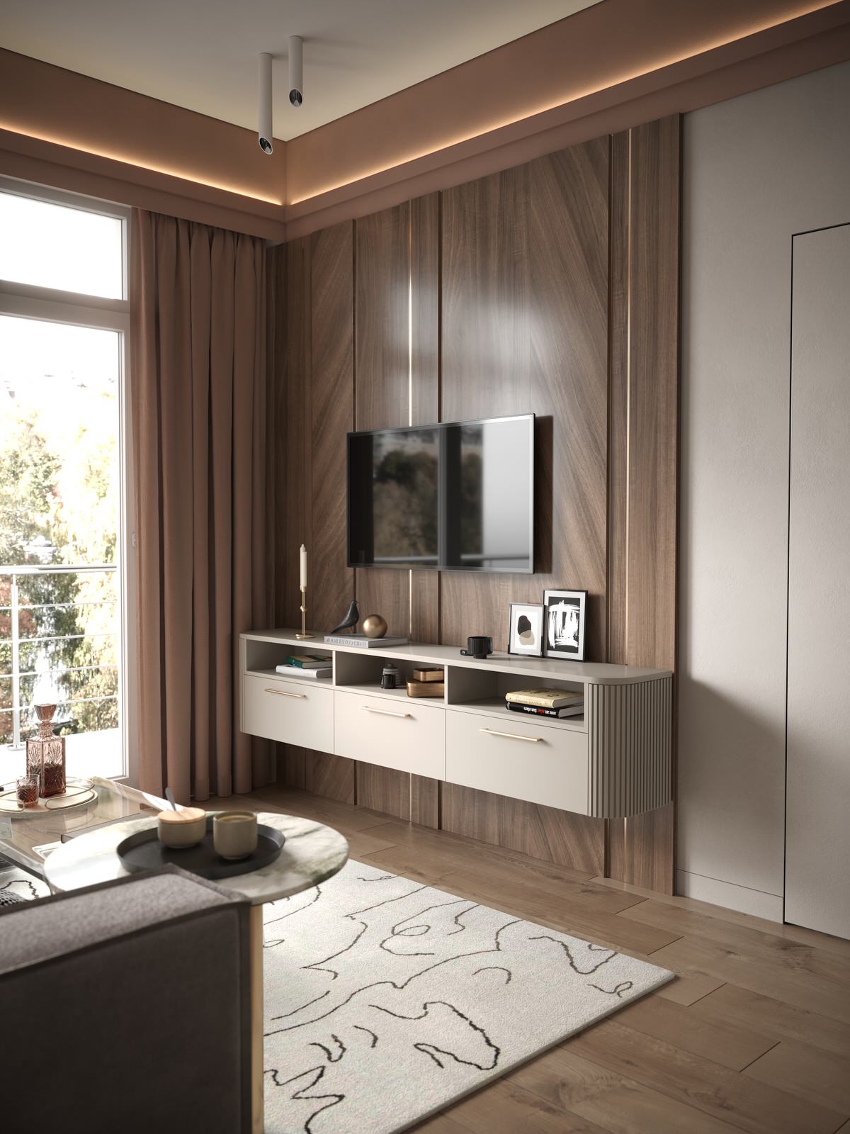 Небольшая квартира в г. Сочи "Место под соснами".