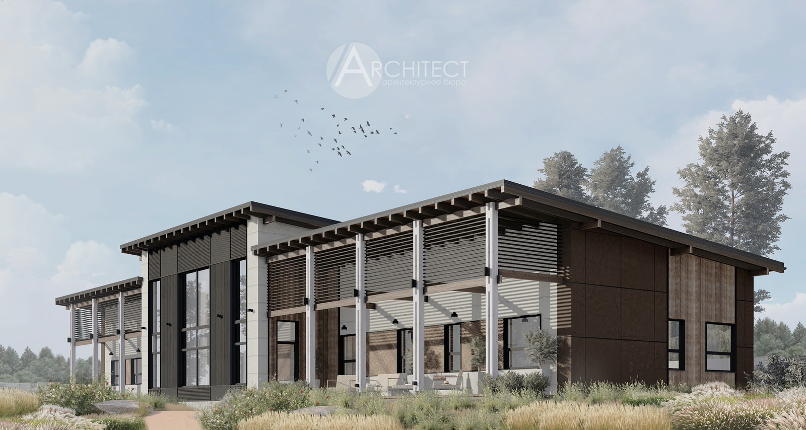 Одноэтажный дом в Протасах