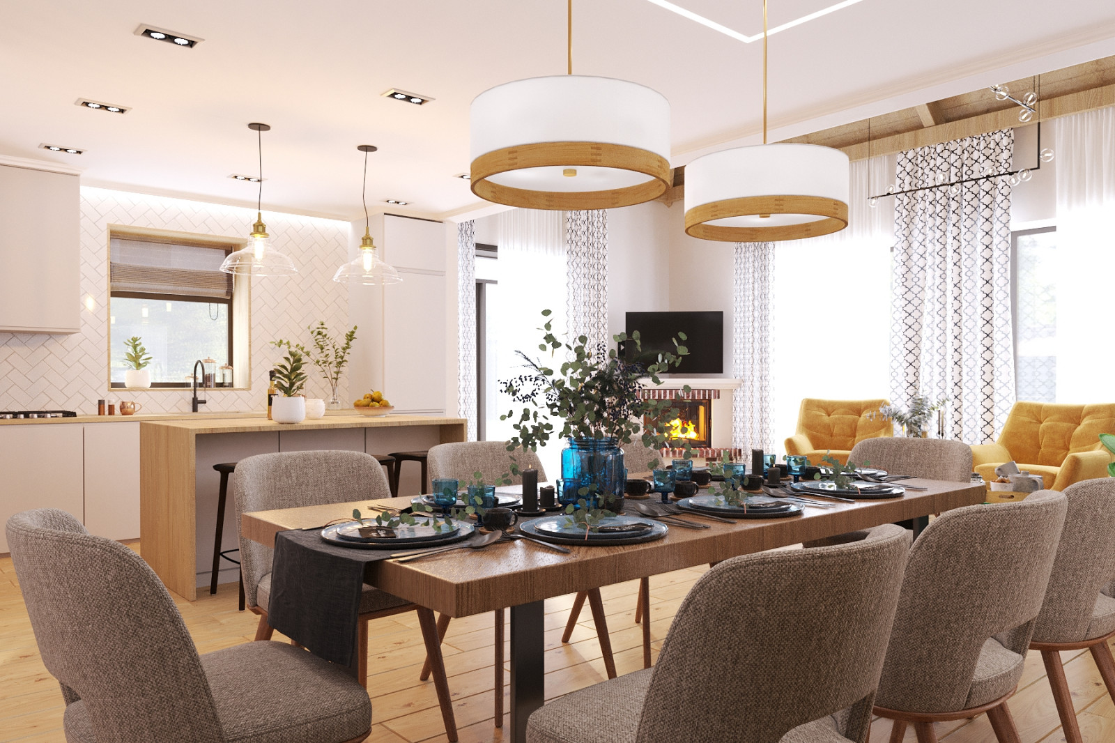 Дизайн- проект квартиры 204,09 м²