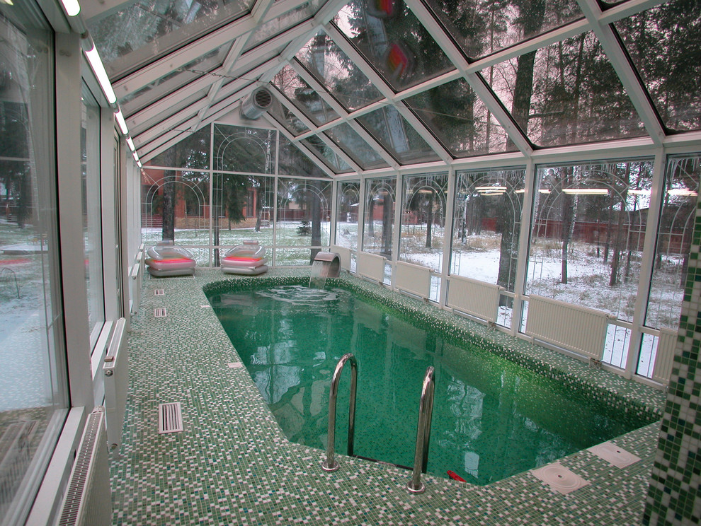 Дизайн интерьера частного бассейна