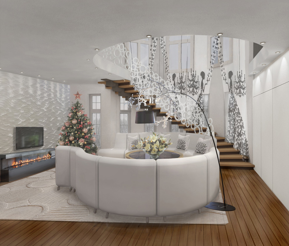 Обложка проекта: Клубный дом в посёлке Павлово под Москвой ( архитектурная концепция)