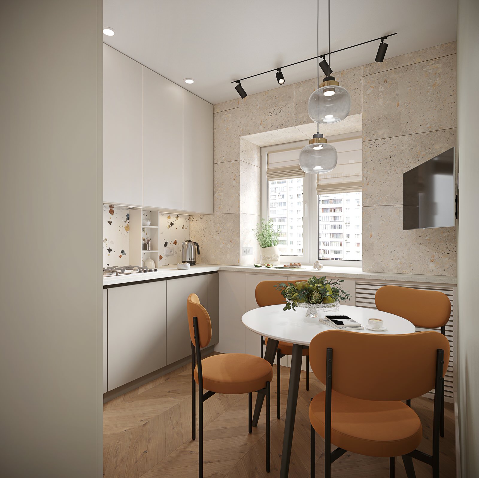 Обложка проекта: «Весенний» г.Новый Уренгой, Кухня