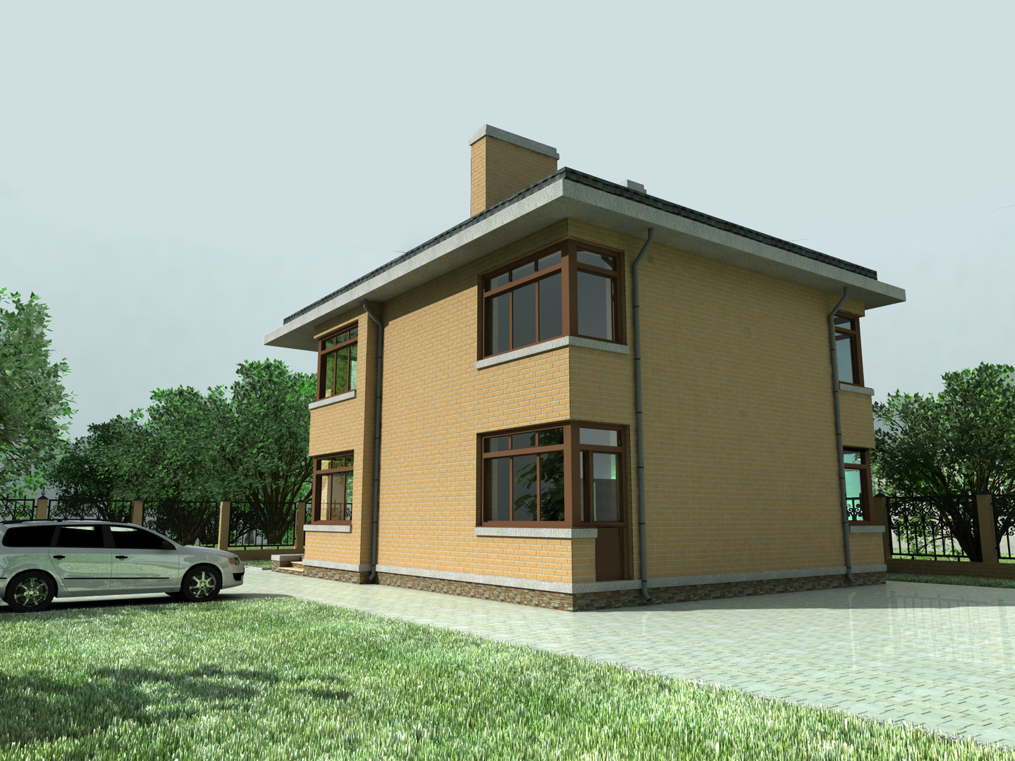 Коттедж в Зеленогорске.