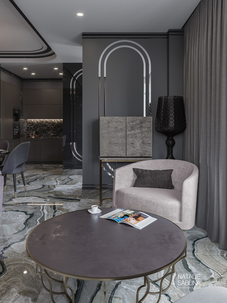 Квартира г. Краснодар "Lilac Grey"