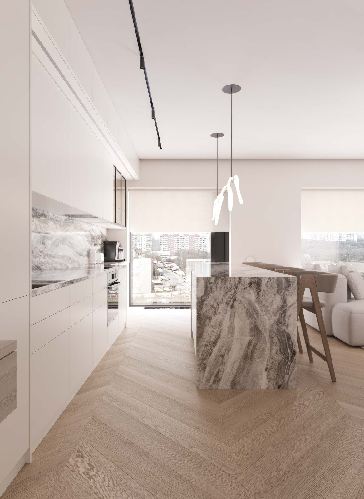 Квартира для молодой пары в жк citybay