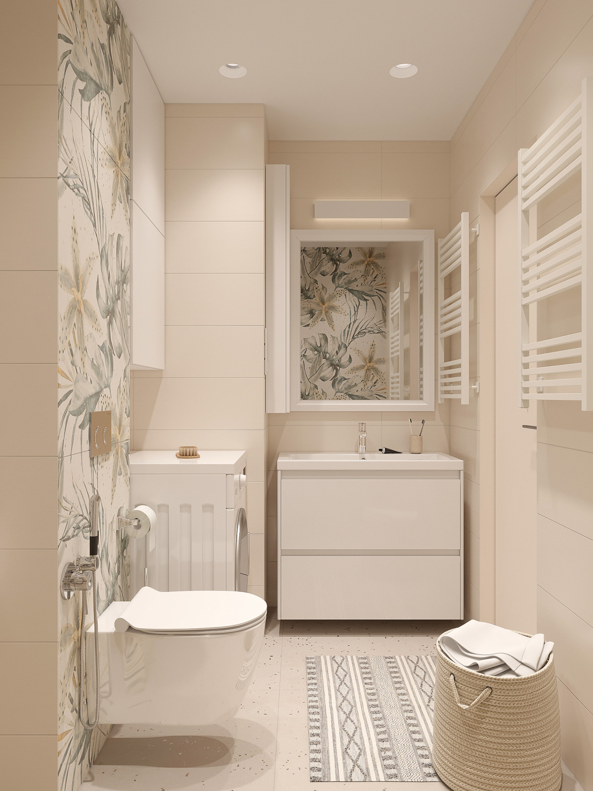 3-х комнатная квартира для семьи с двумя детьми и кабинетом