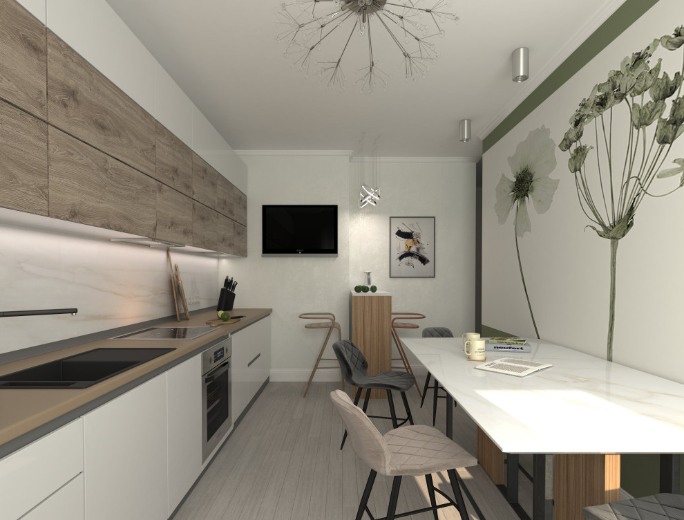 Трёхкомнатная квартира для молодой семьи с ребёнком.3 варианта.