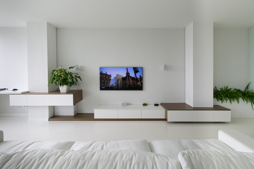 Белый интерьер