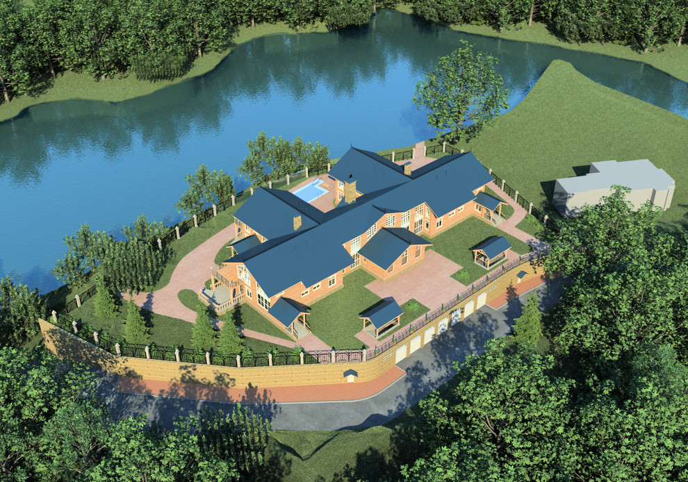 Деревянный коттедж в Токсово