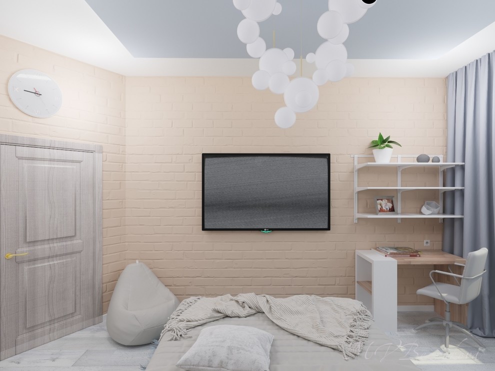 Обложка проекта: Детская комната с фреской