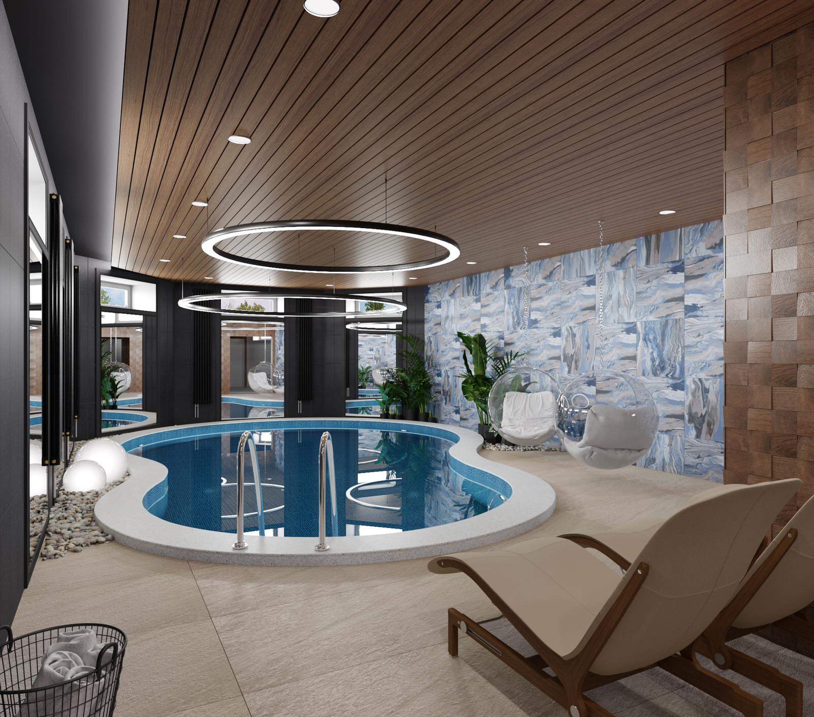 Обложка проекта: Бассейн в цоколе