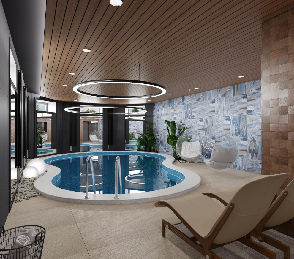 Обложка проекта: Бассейн в цоколе