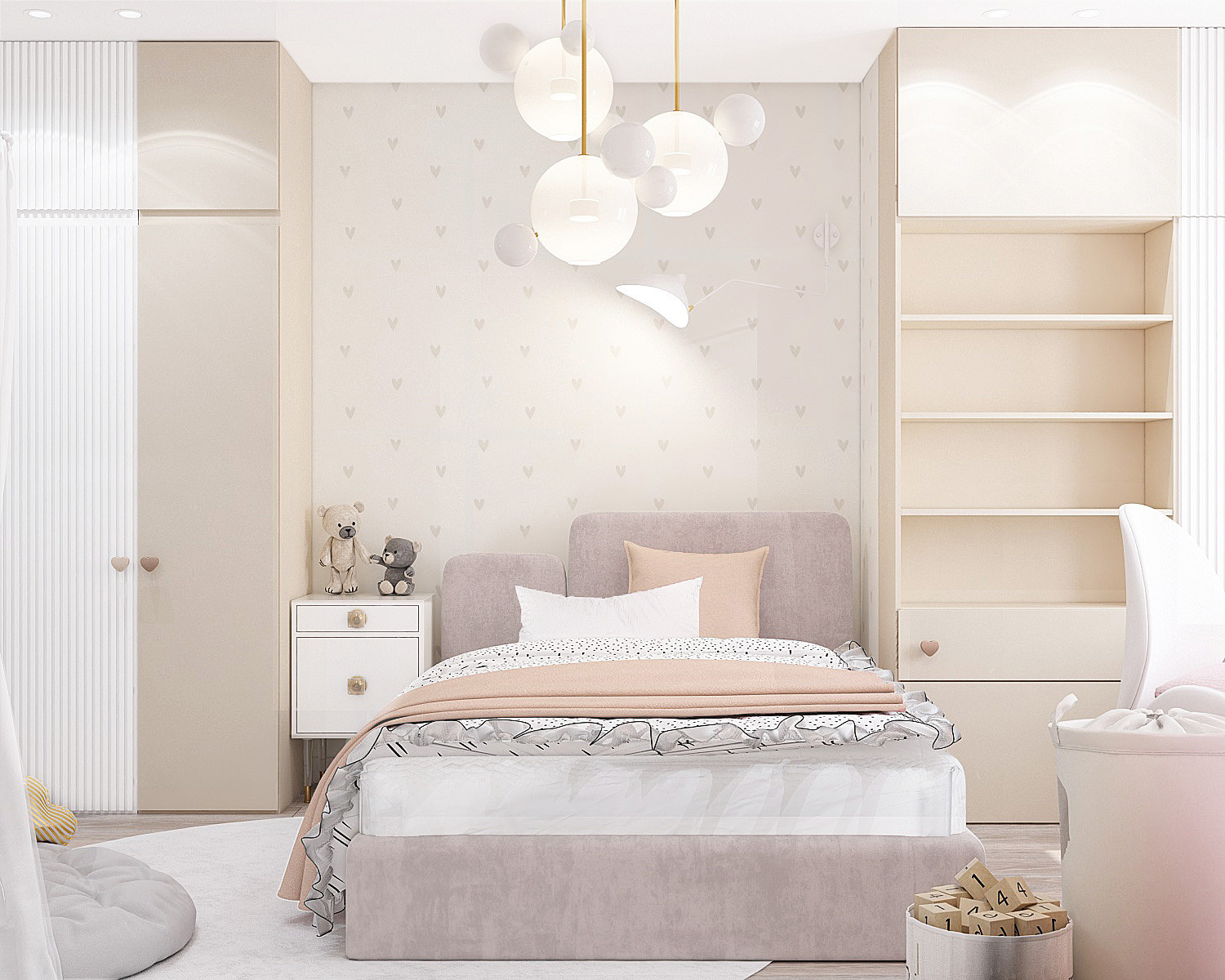 Реновация дизайна детской в квартире на Алексея Толстого, Самара