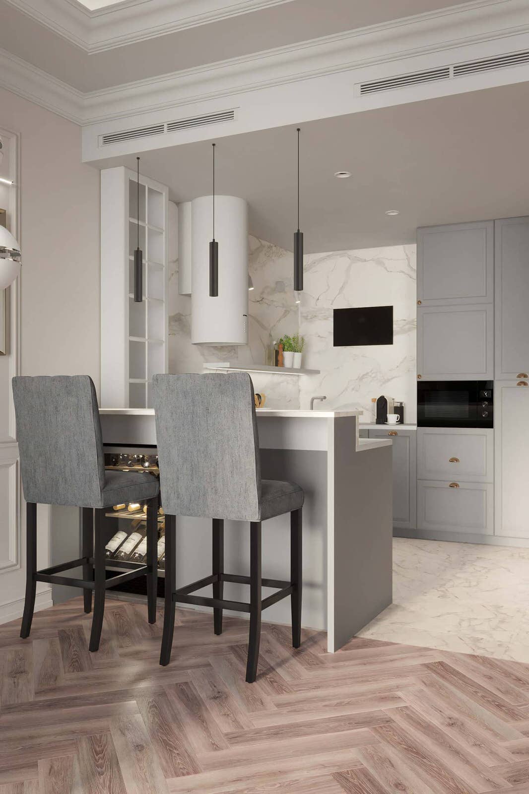 Дизайн и ремонт квартиры в ЖК «Оранж Парк» — Лёгкость бытия