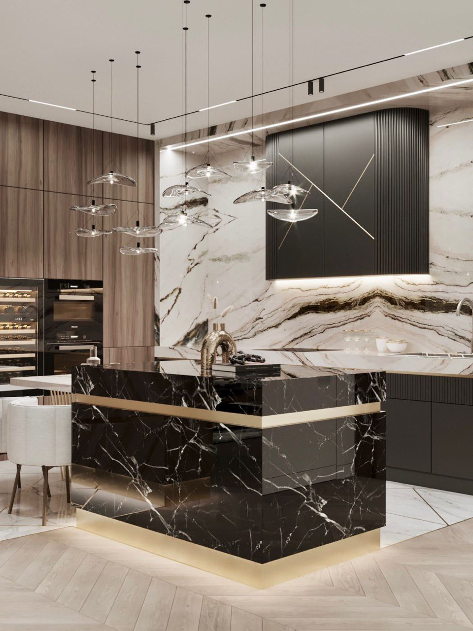 Гармония контрастов в городской квартире