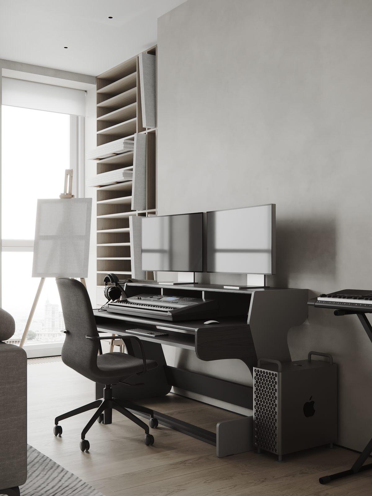 Apartamente de Vaugirard work hobby room