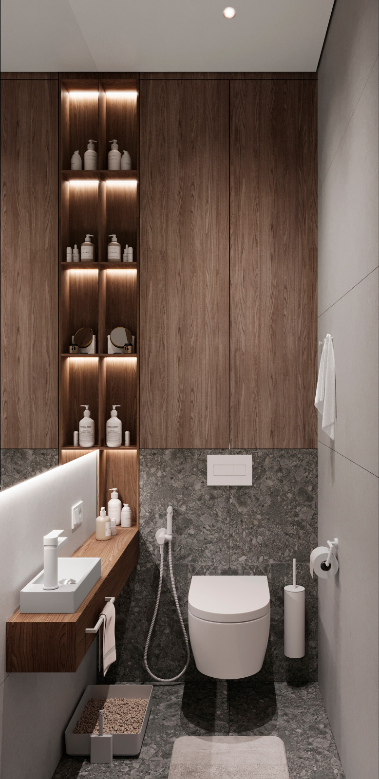 Дизайн интерьера квартиры в ЖК "Притяжение" на Выборгской набережной