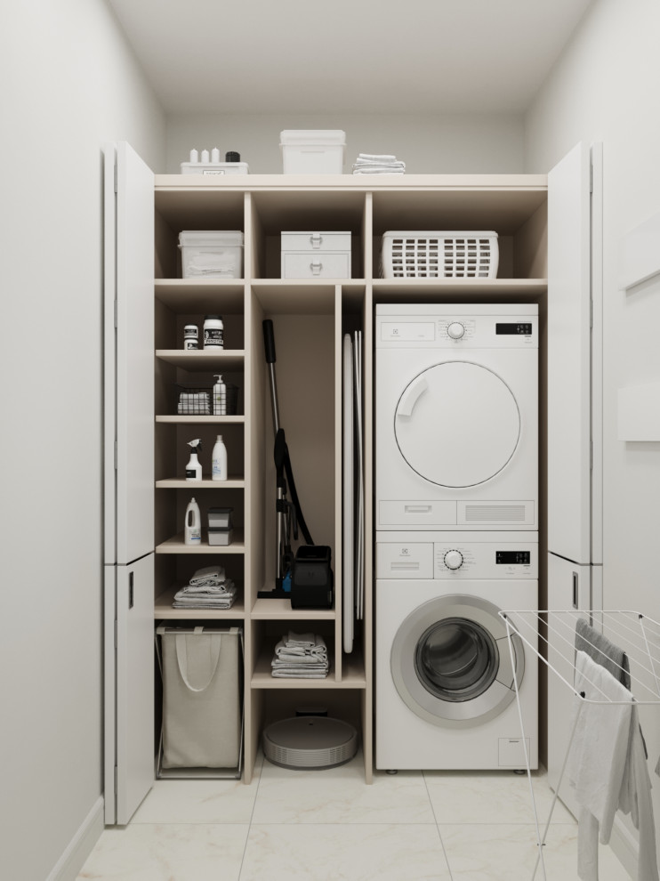 Проект квартиры в 99,2 м2 в неоклассике для молодой пары