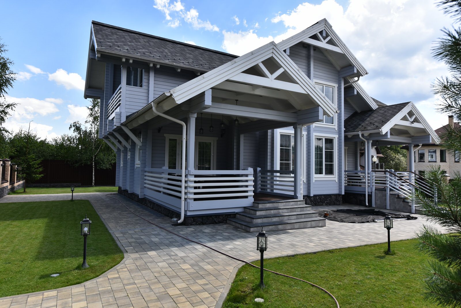 Терраса и дом