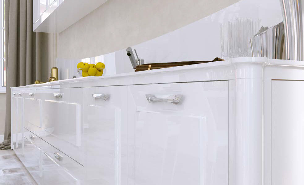 Пример белой кухни