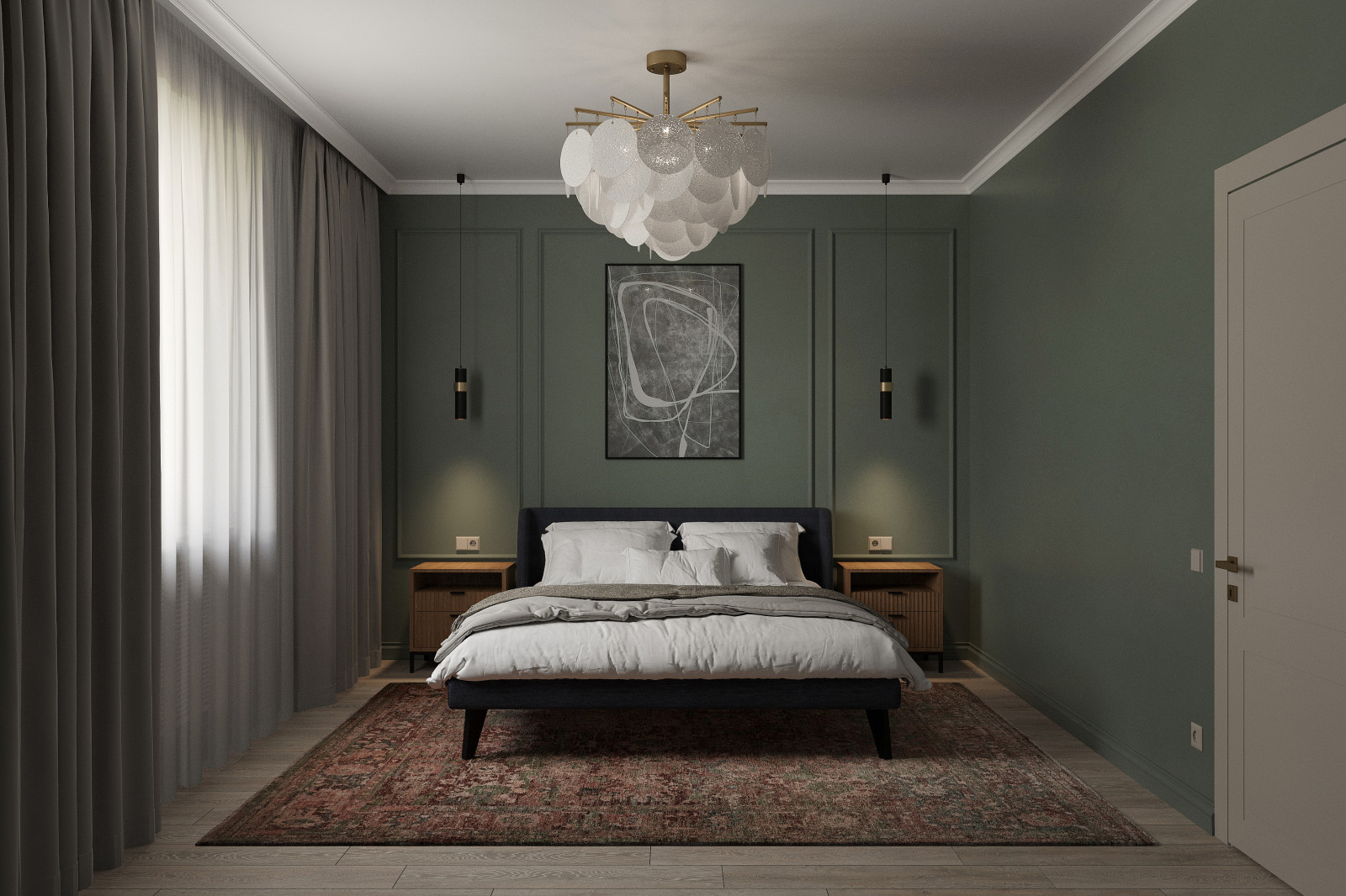 Обложка проекта: Дом в современной класике