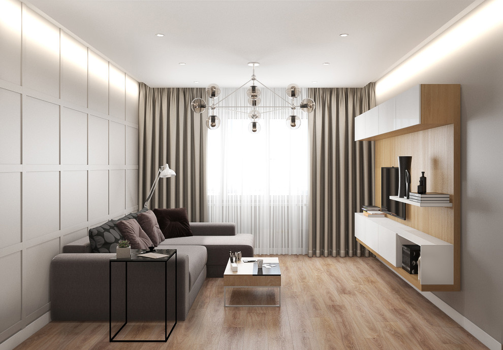 Дизайн интерьера двухкомнатной квартиры на ул. Карамзина в Калининграде