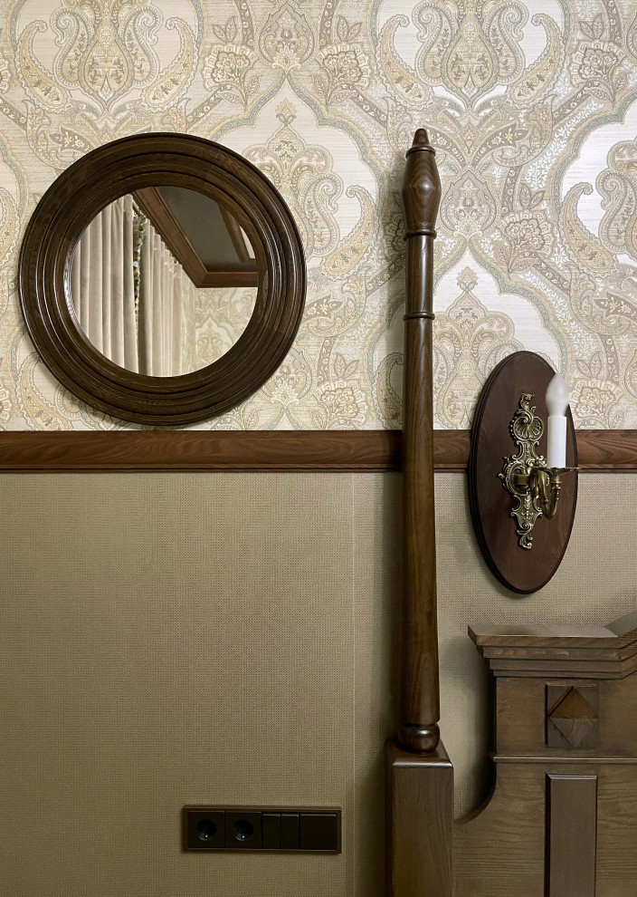 ЗАГОРОДНЫЙ ДОМ В СТИЛЕ "СТАРОЙ АНГЛИИ" _ФРАГМЕНТЫ РЕАЛИЗАЦИИ