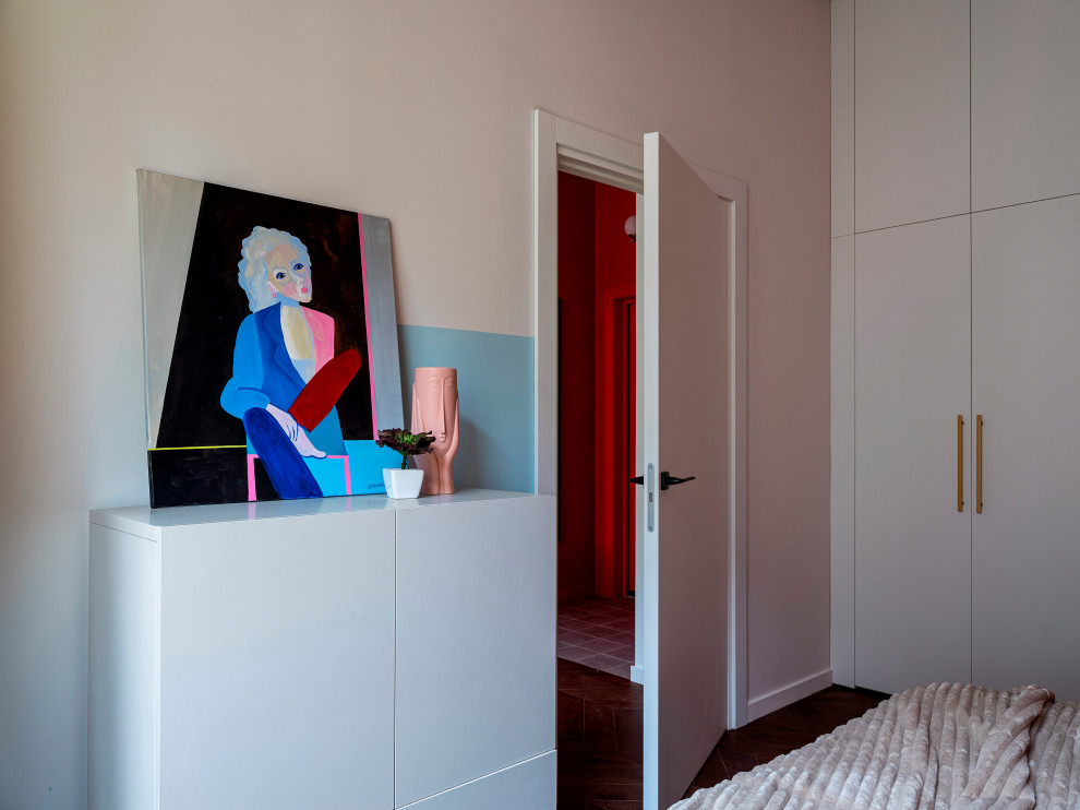 Современный интерьер в старинной доме в центре Москвы для сдачи в аренду