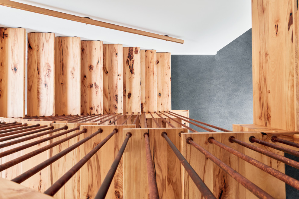 Консольная лестница из бука