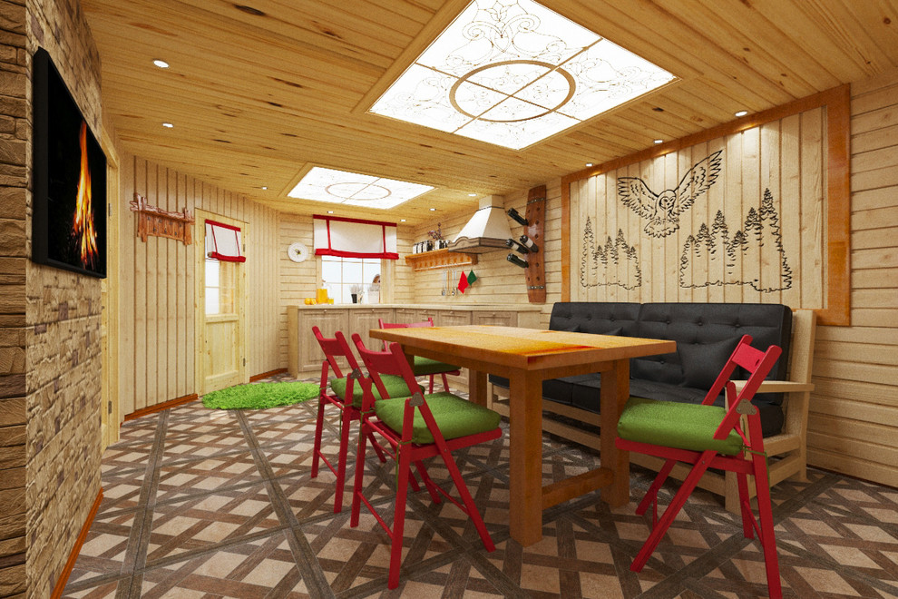 Обложка проекта: Баня (п. Горячинск)