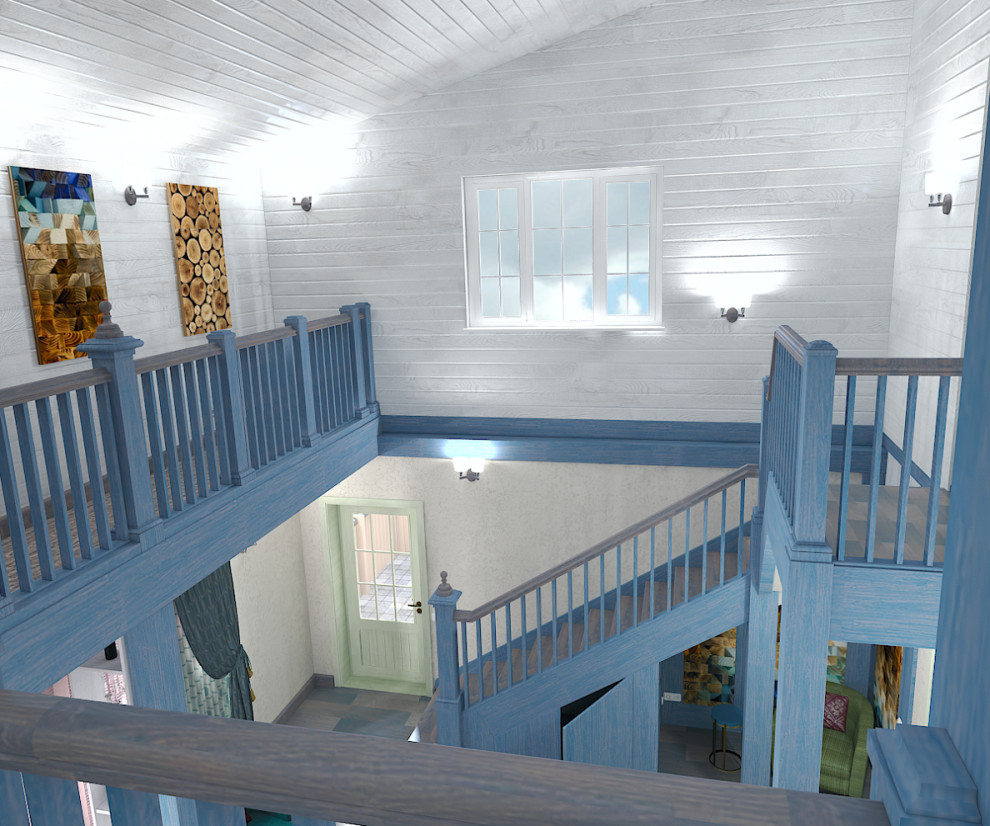 Атриум в загородном доме