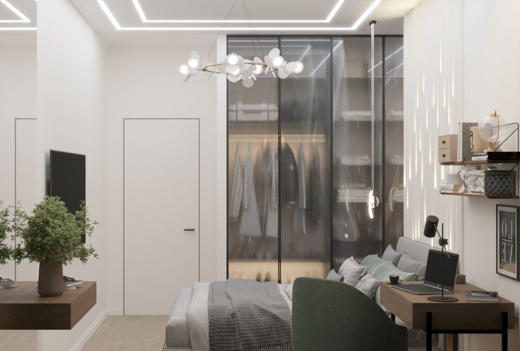 Проект 80м2 в ЖК Скандинавия