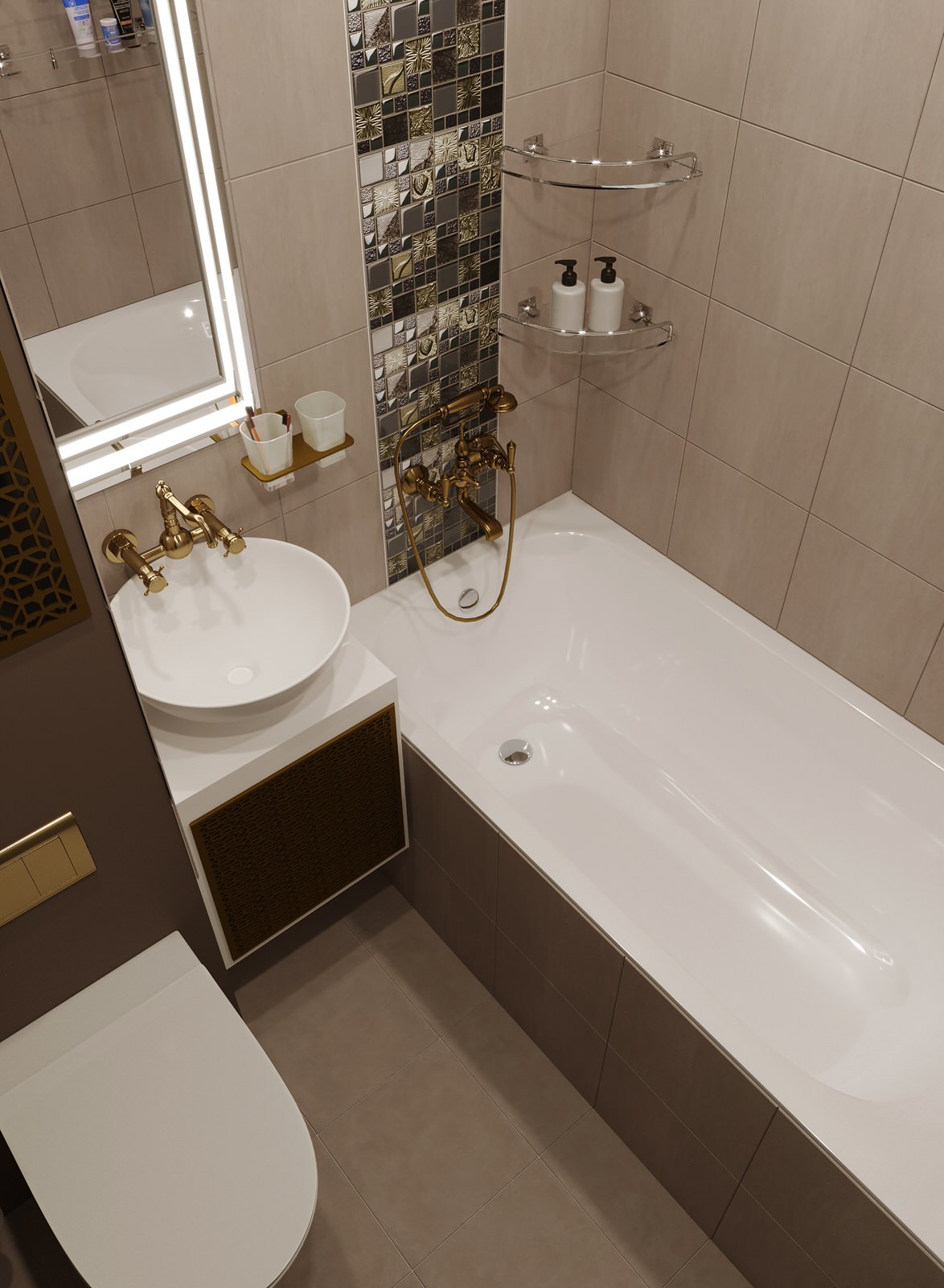 визуализация санузла