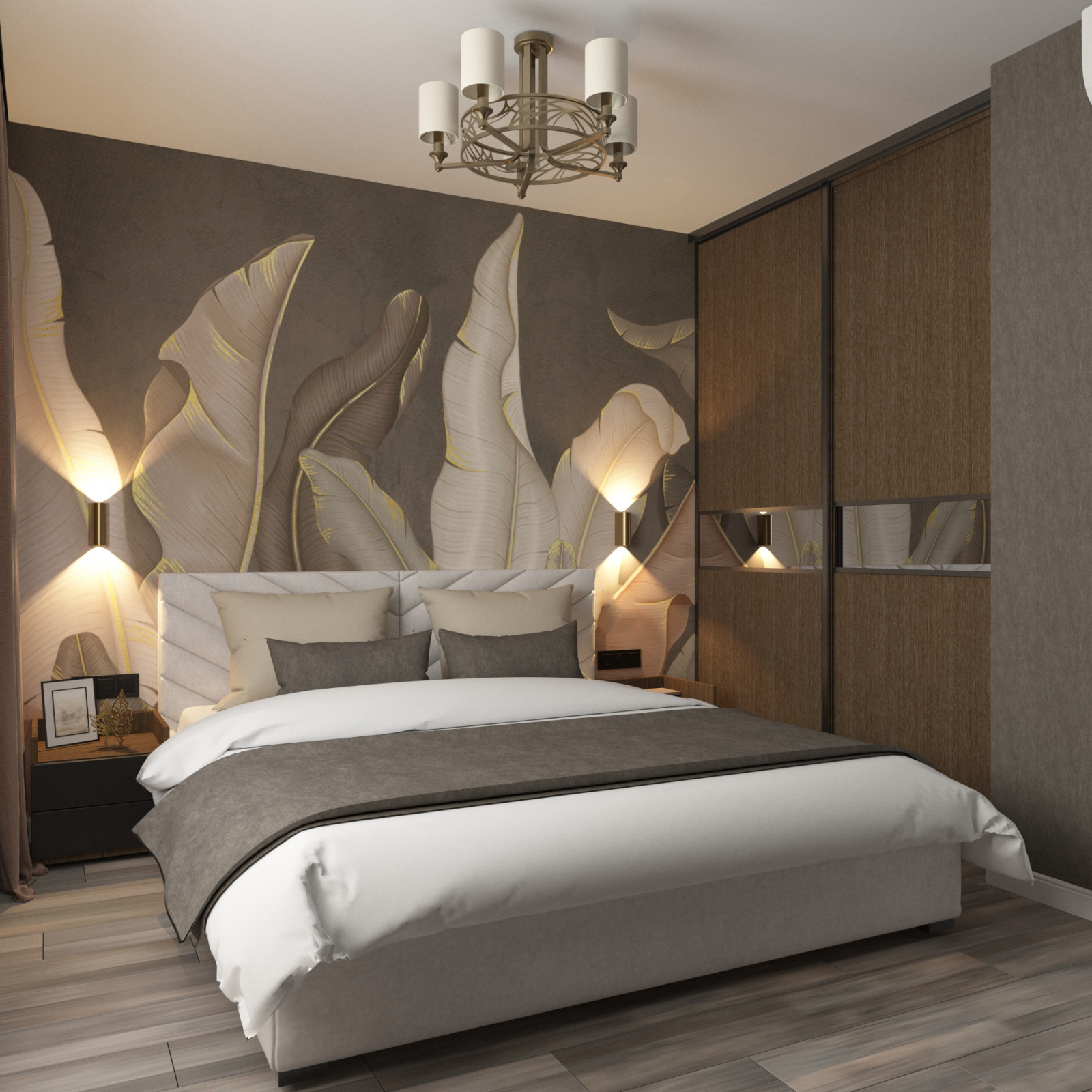 Спальня "Шоколадный трюфель"