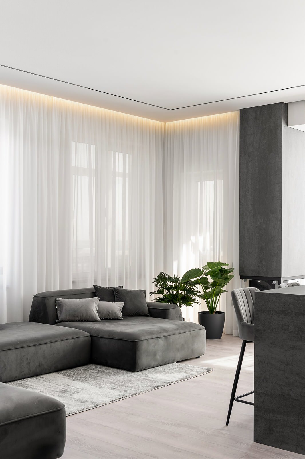 Реализованный проект двухэтажной квартиры в г.Находка