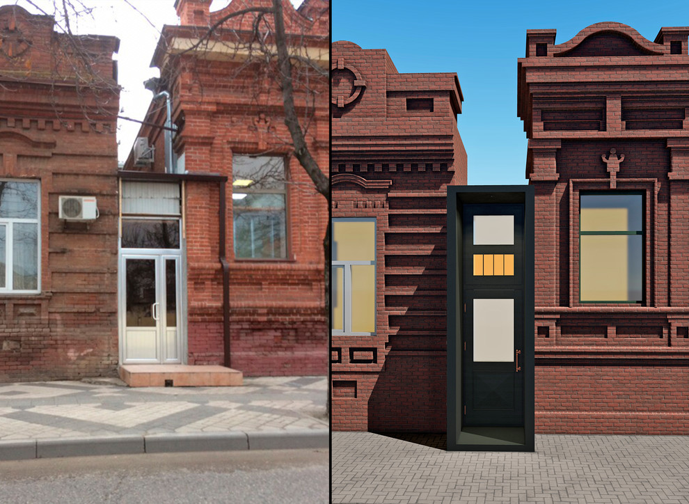 Концепт входной группы. Галерея Ларина.