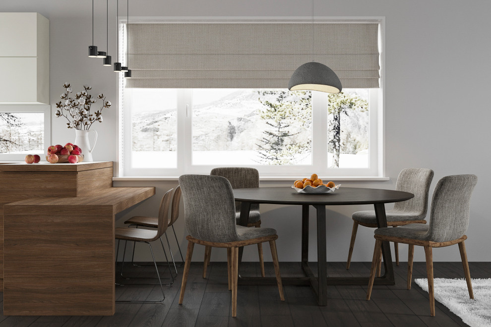 Обложка проекта: 3d-визуализация кухни+обеденной зоны