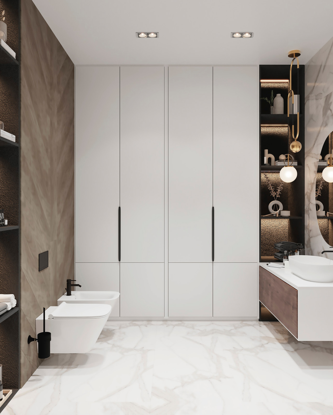 Обложка проекта: Санузел с зоной хранения