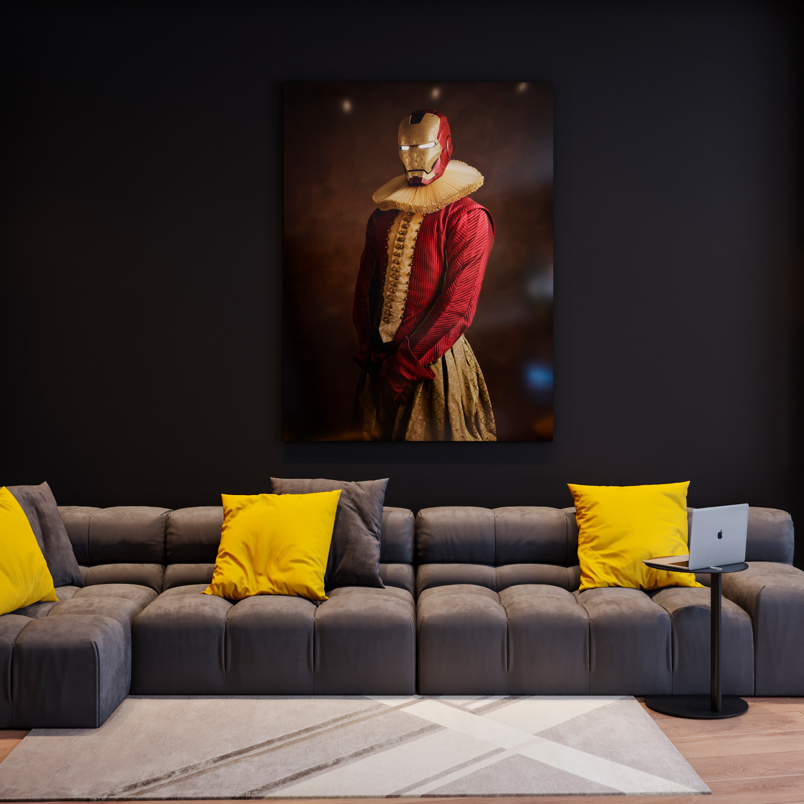 Интерьер квартиры в ЖК "5 Звезд"