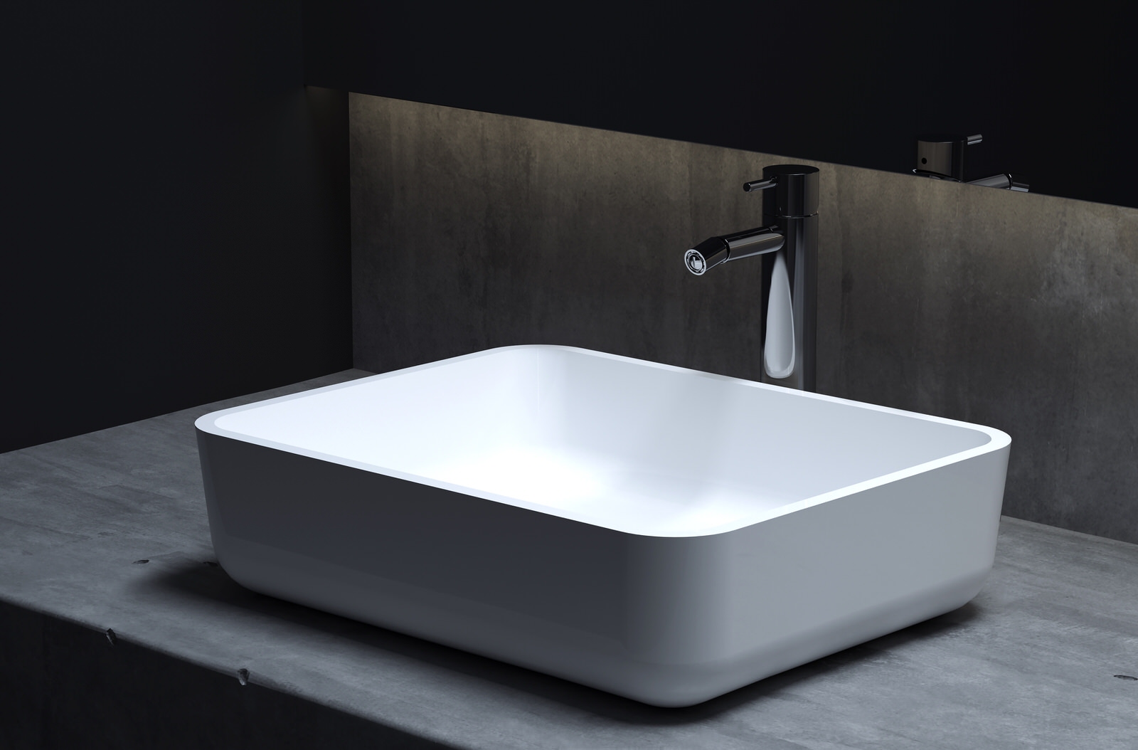 GLORIA 309. Накладная раковина