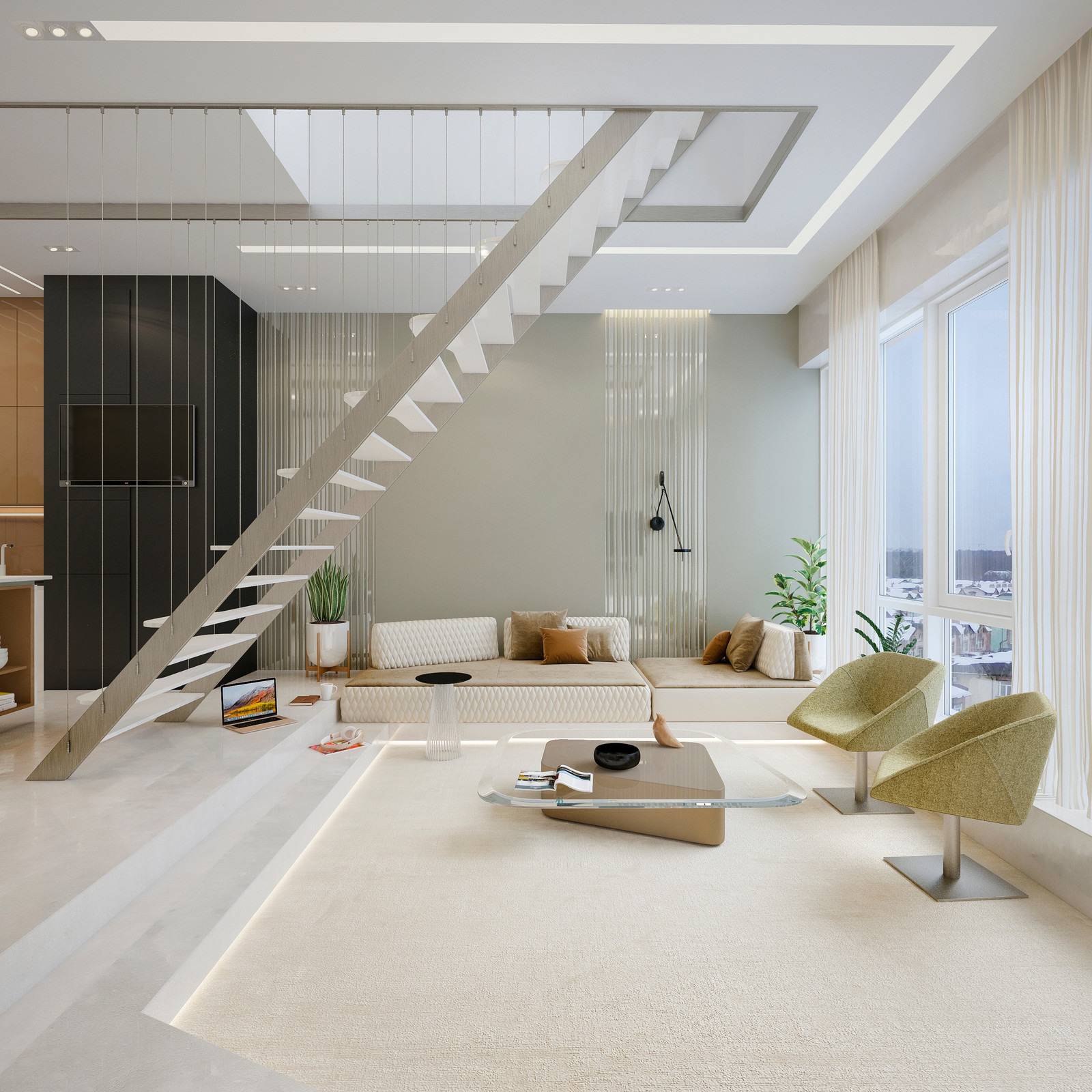 Квартира с выходом на крышу