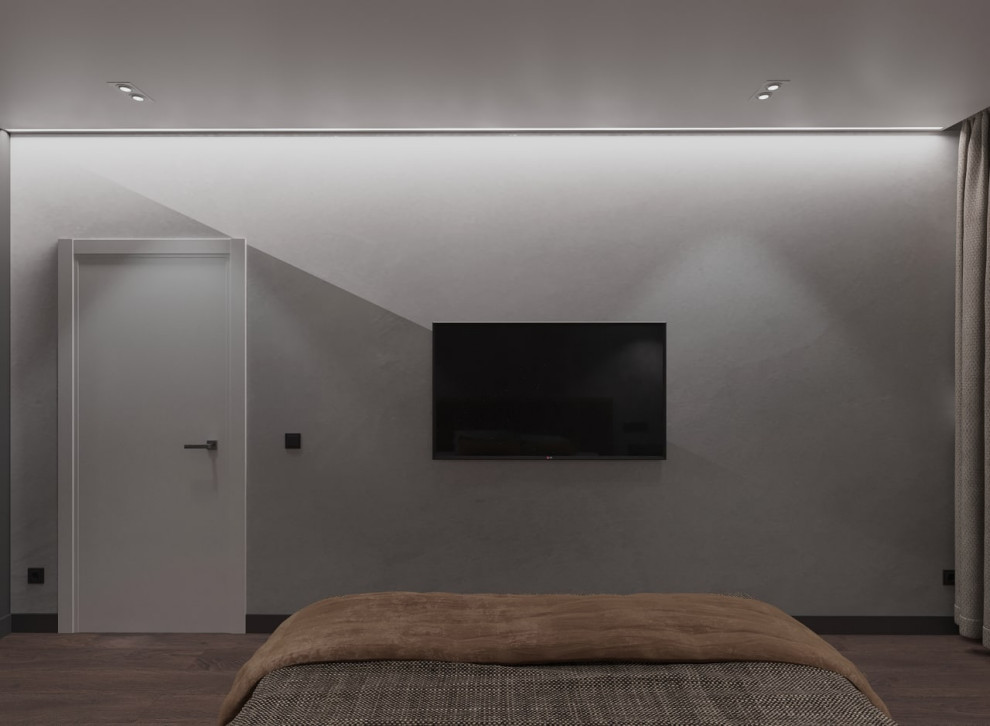 Спальня с рабочей зоной для фрилансера S - 15 м2